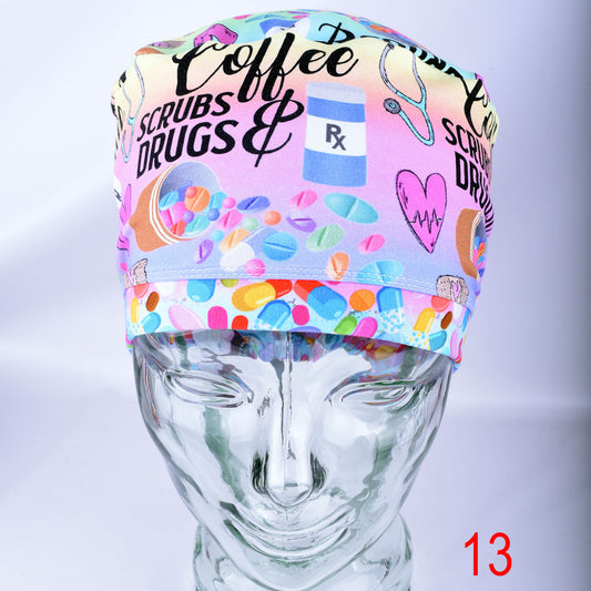 Coffee Scrubs Drugs Scrub Cap