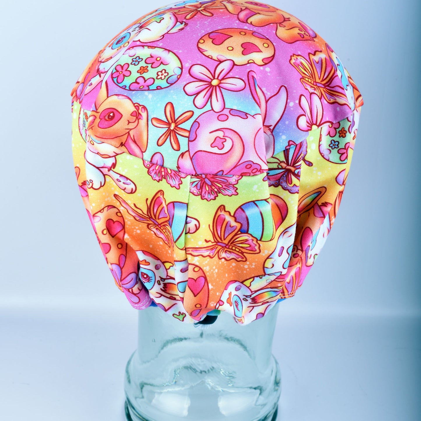 Colorful Bunnies Scrub Cap