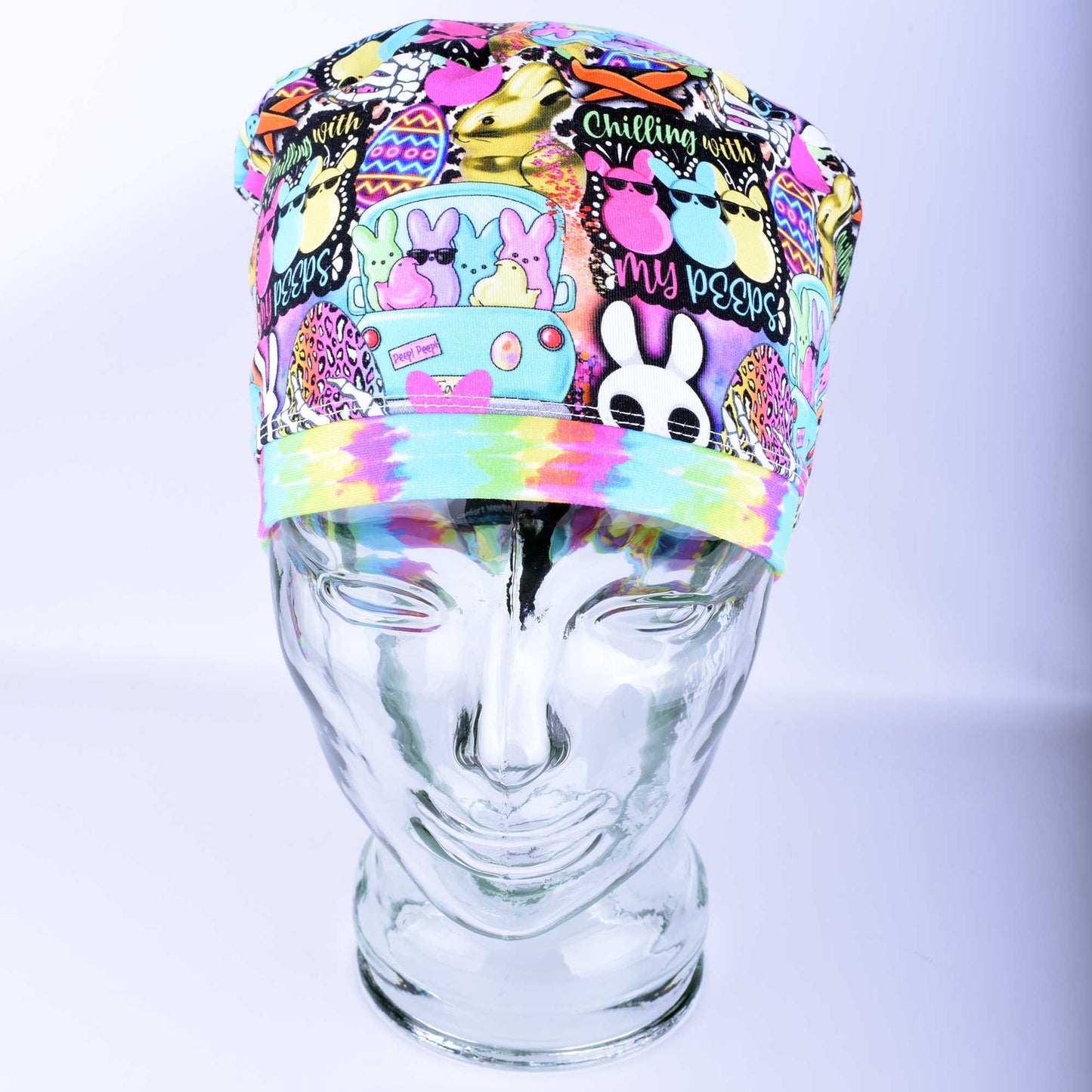 Colorful Easter Scrub Cap