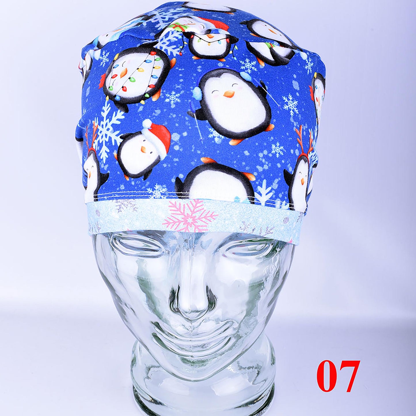 Cute Penguins Scrub Cap