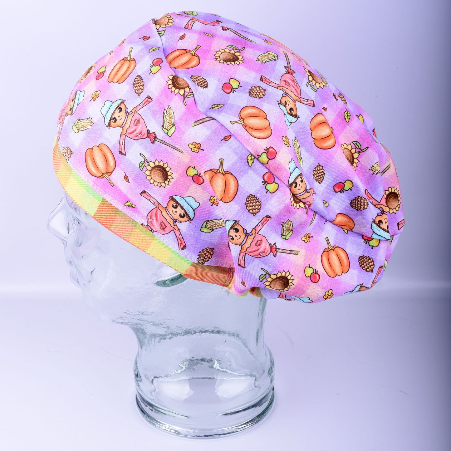 Cute Scarecrows Scrub Cap