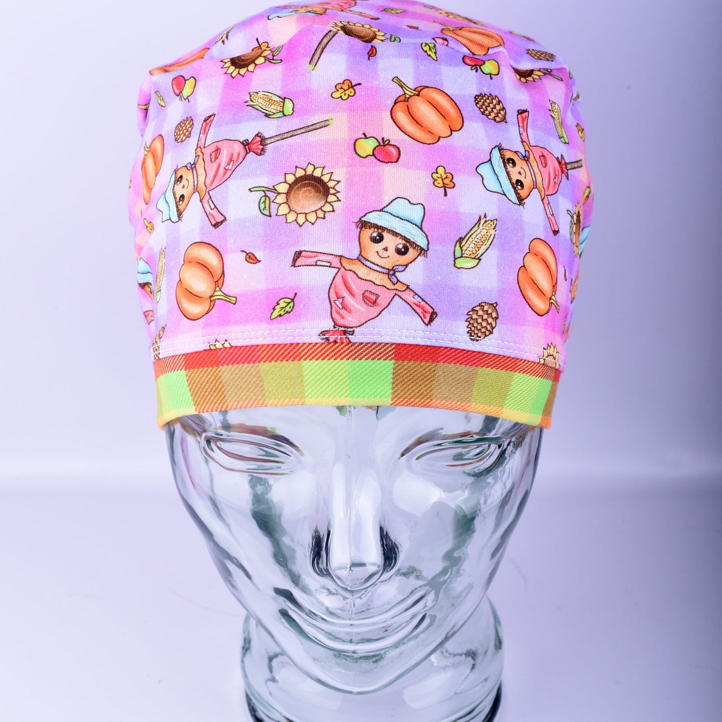 Cute Scarecrows Scrub Cap