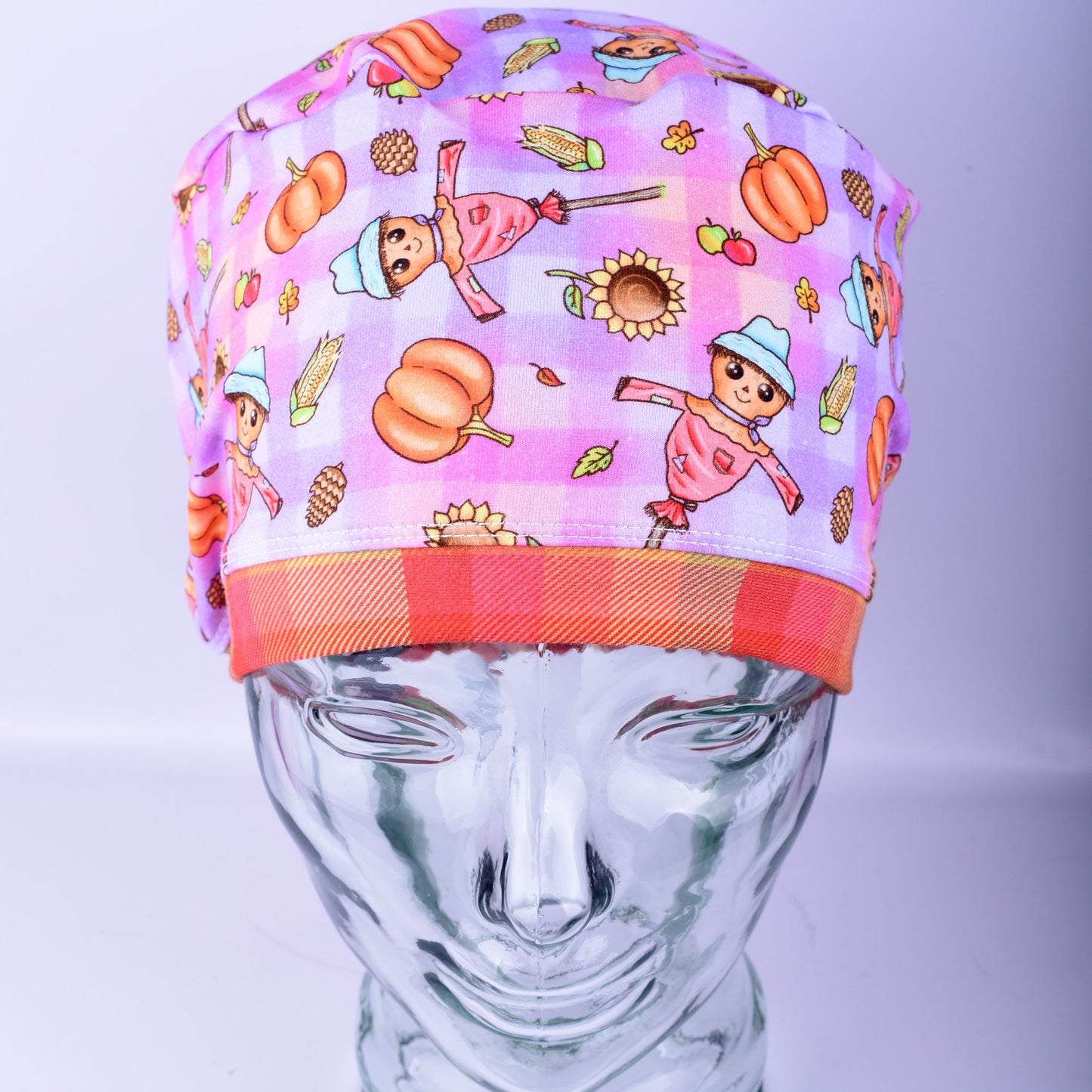 Cute Scarecrows Scrub Cap