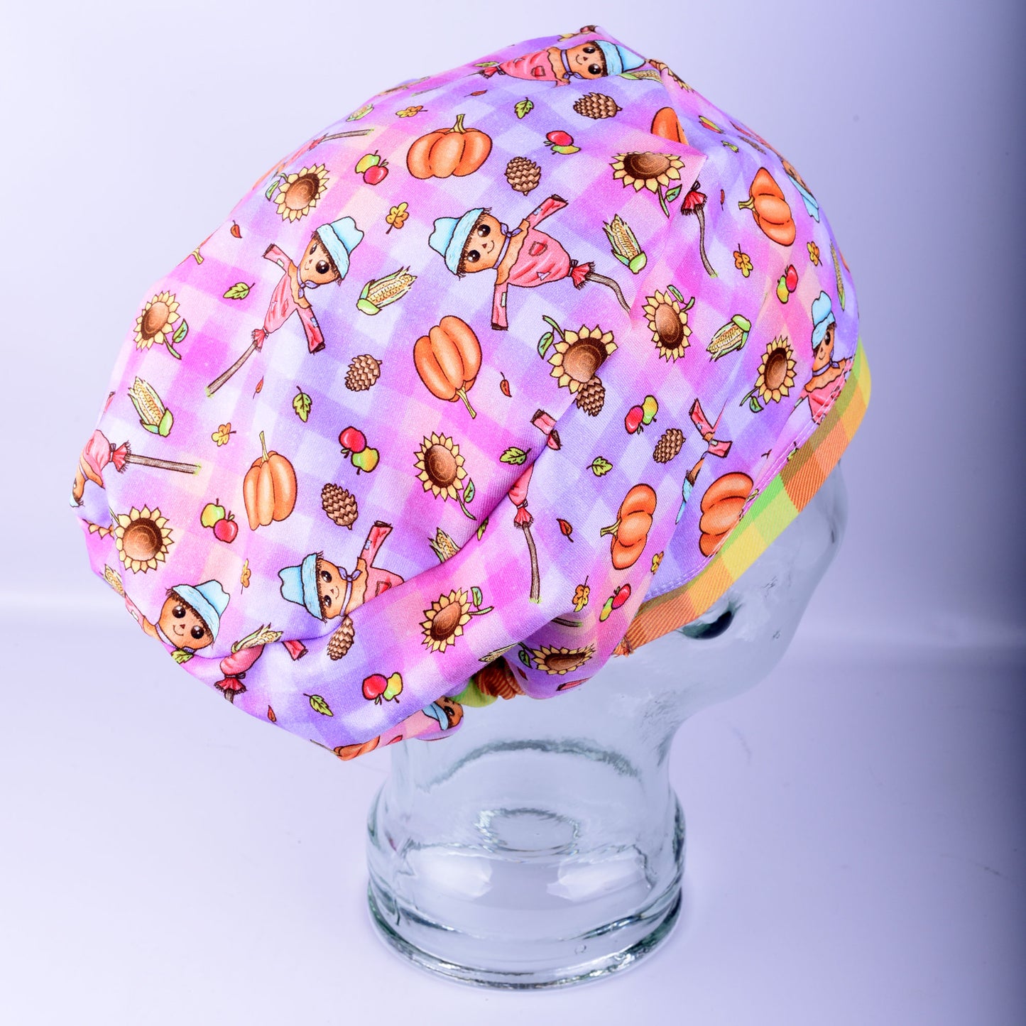Cute Scarecrows Scrub Cap