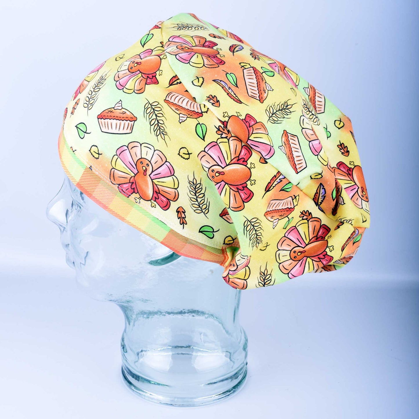 Cute Turkeys Scrub Cap