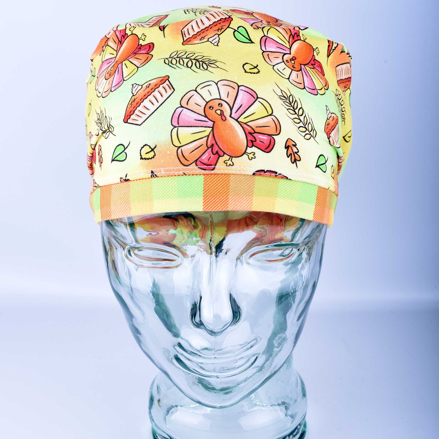 Cute Turkeys Scrub Cap