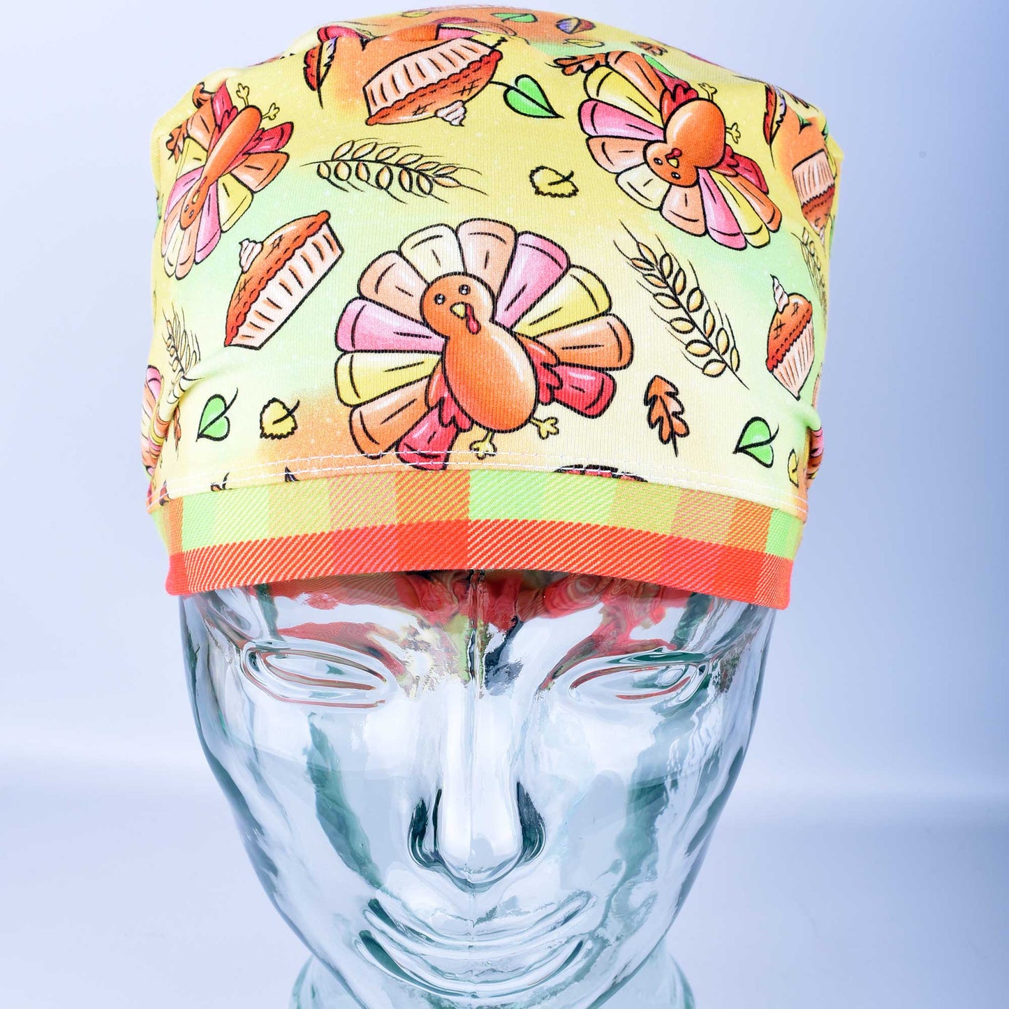 Cute Turkeys Scrub Cap