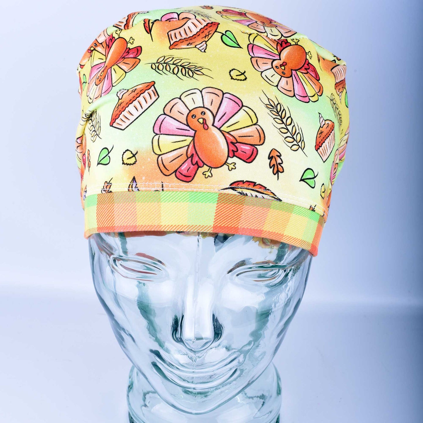 Cute Turkeys Scrub Cap