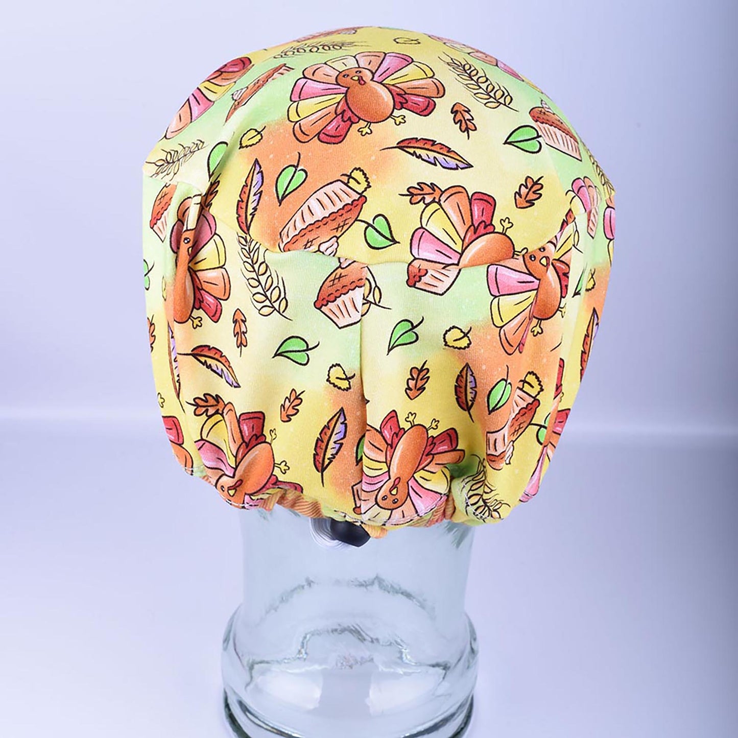 Cute Turkeys Scrub Cap