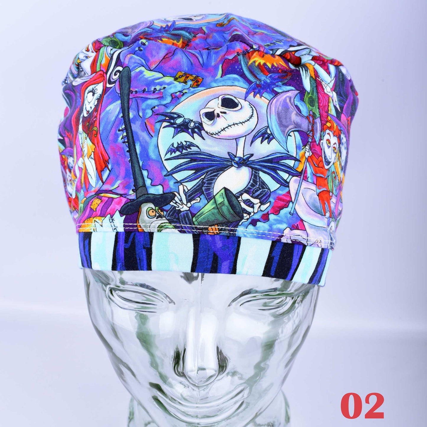 Deadly Skeletons Scrub Cap