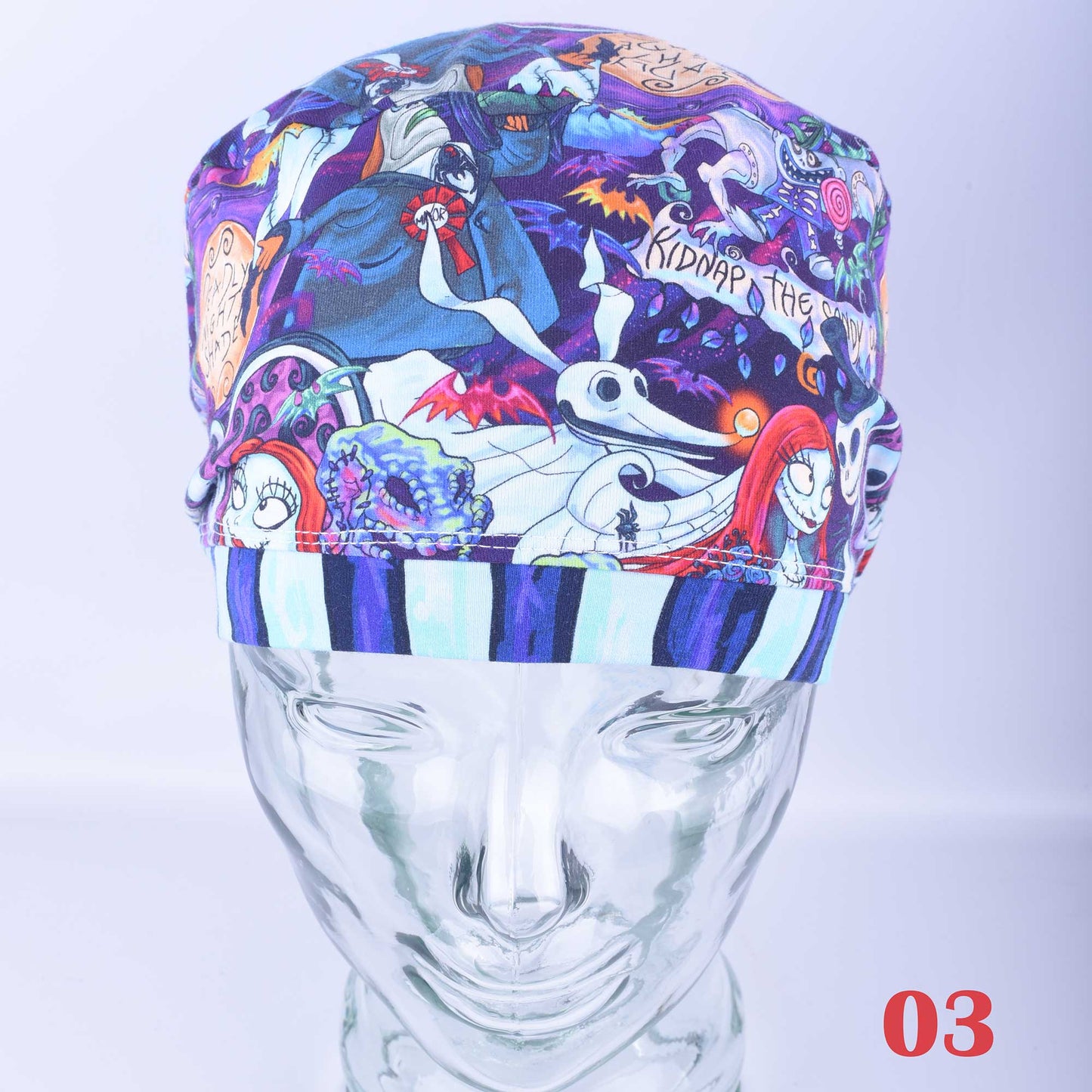 Deadly Skeletons Scrub Cap