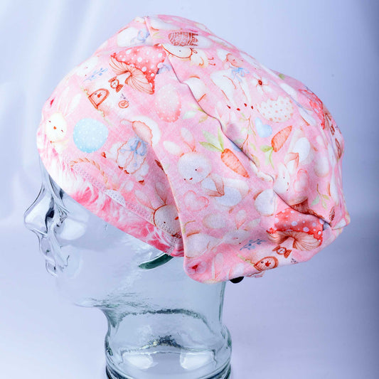 Easter Animals Scrub Cap