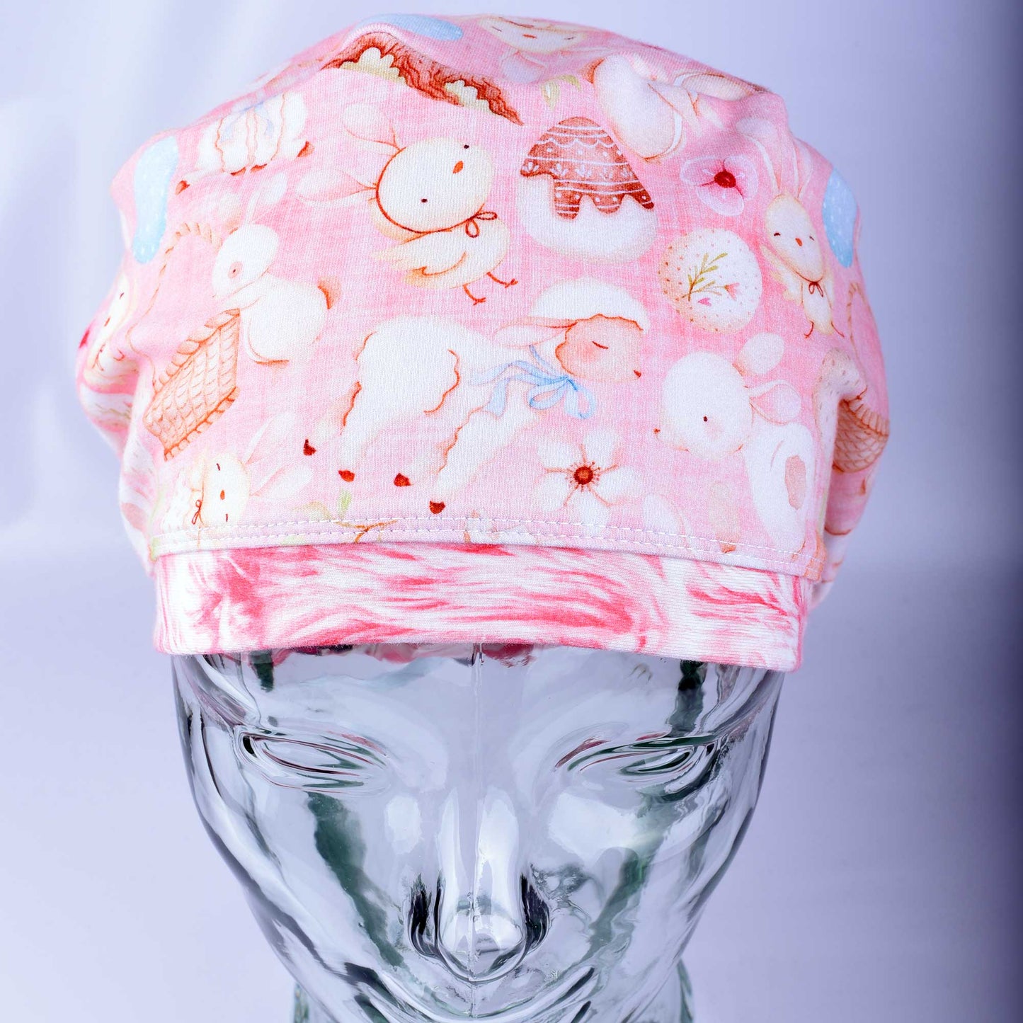 Easter Animals Scrub Cap