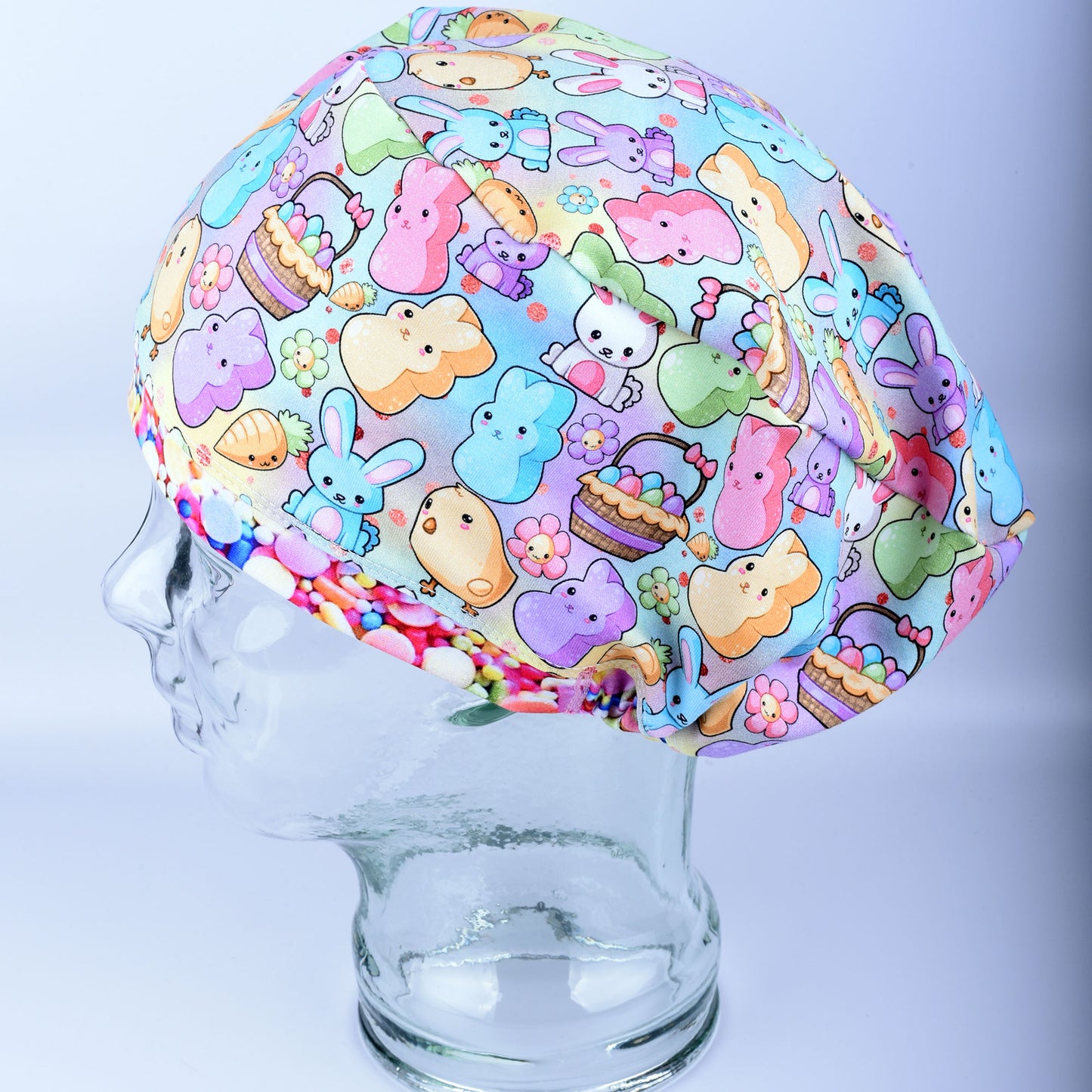 Easter Friends Scrub Cap