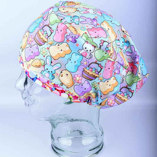 Easter Friends Scrub Cap