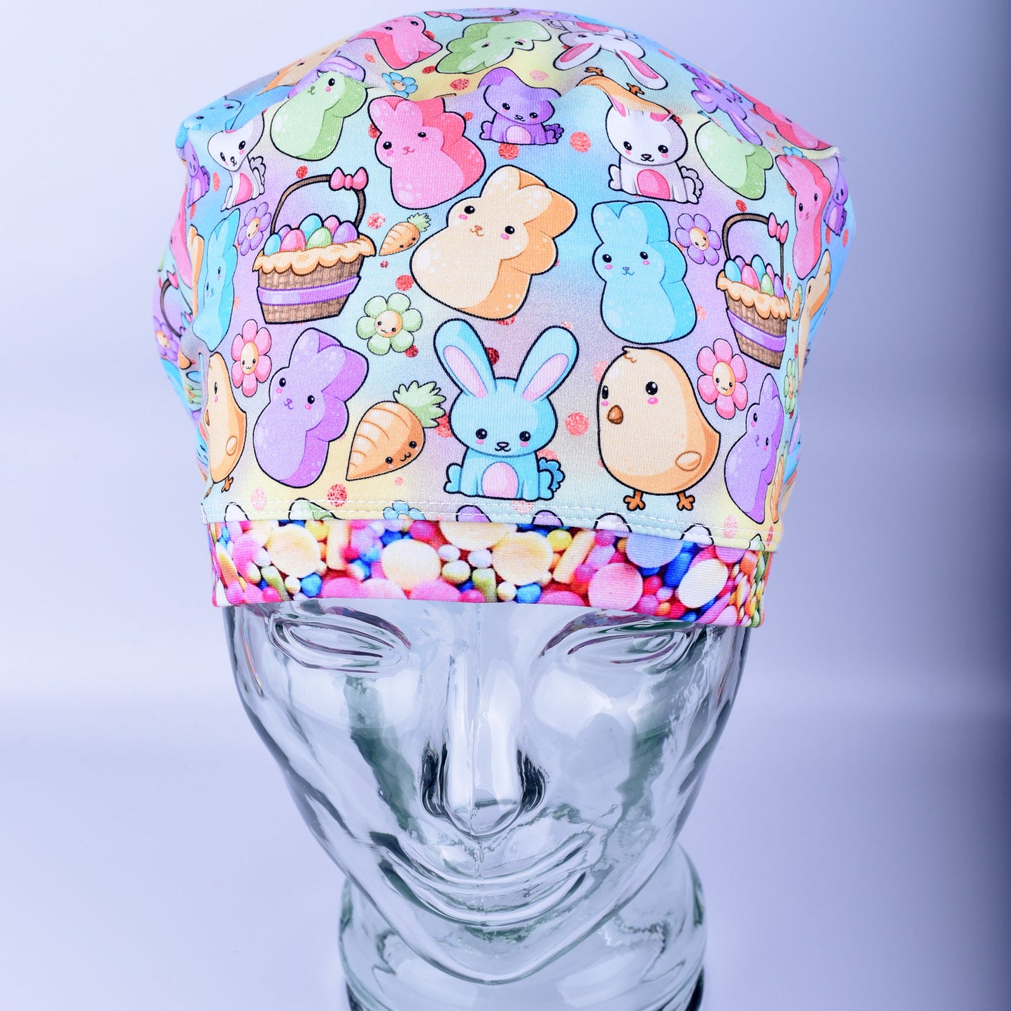 Easter Friends Scrub Cap