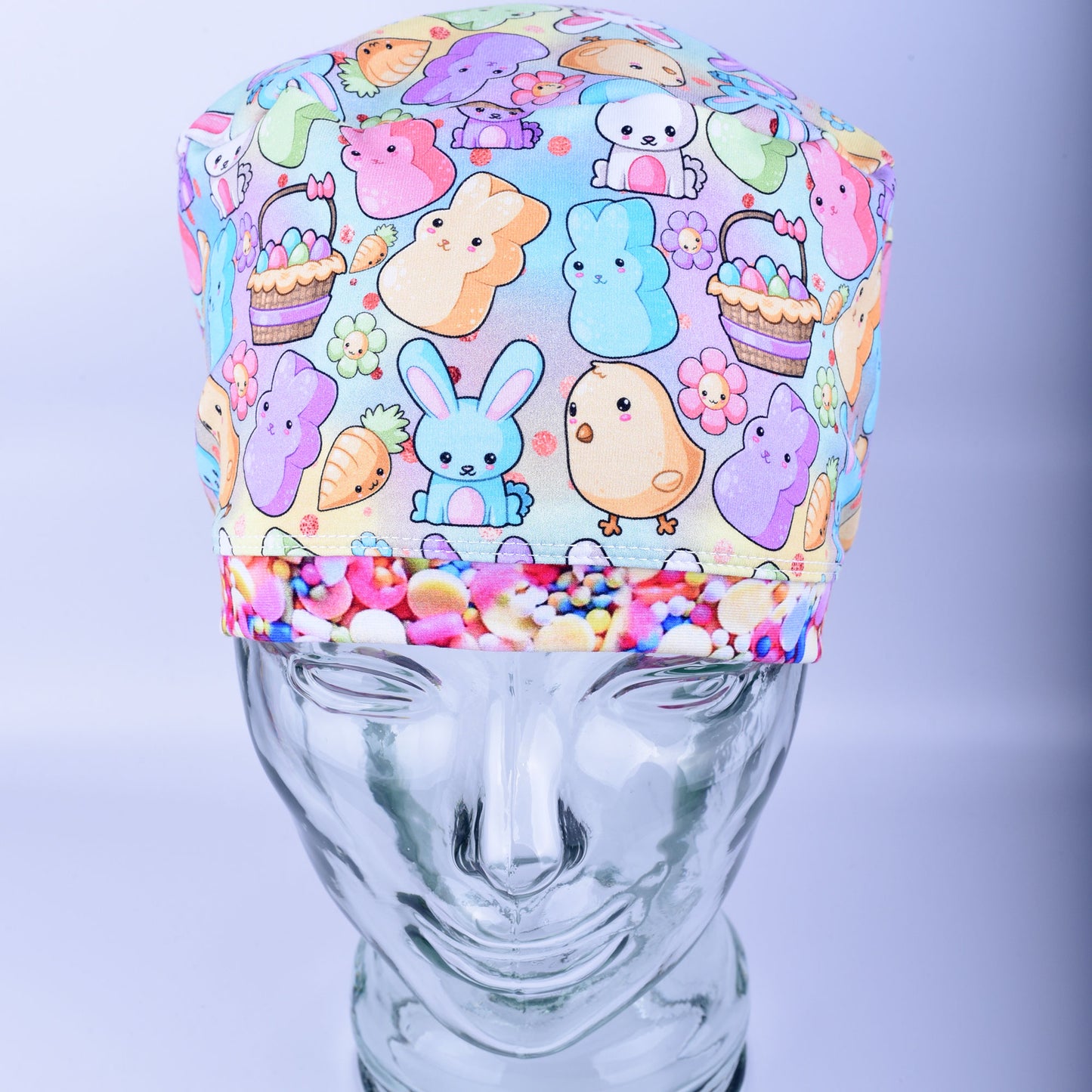 Easter Friends Scrub Cap