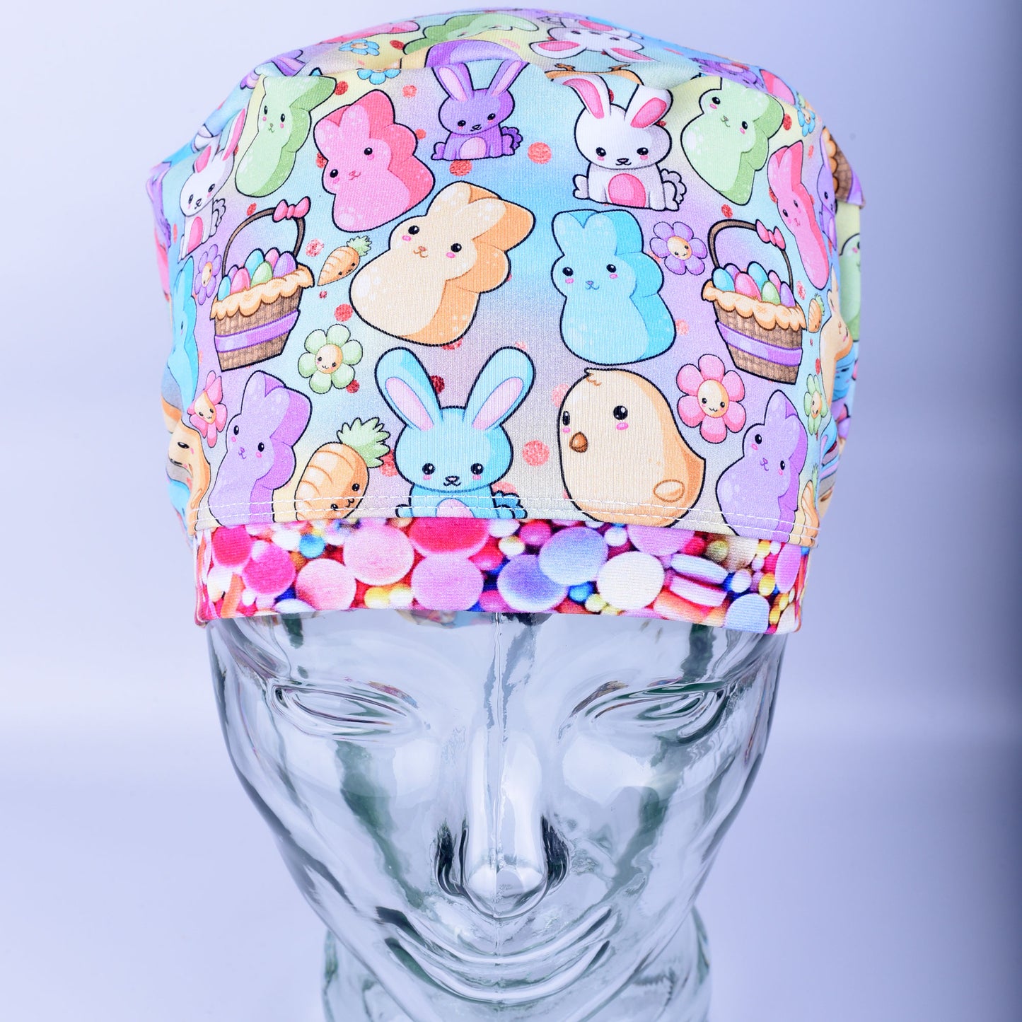 Easter Friends Scrub Cap