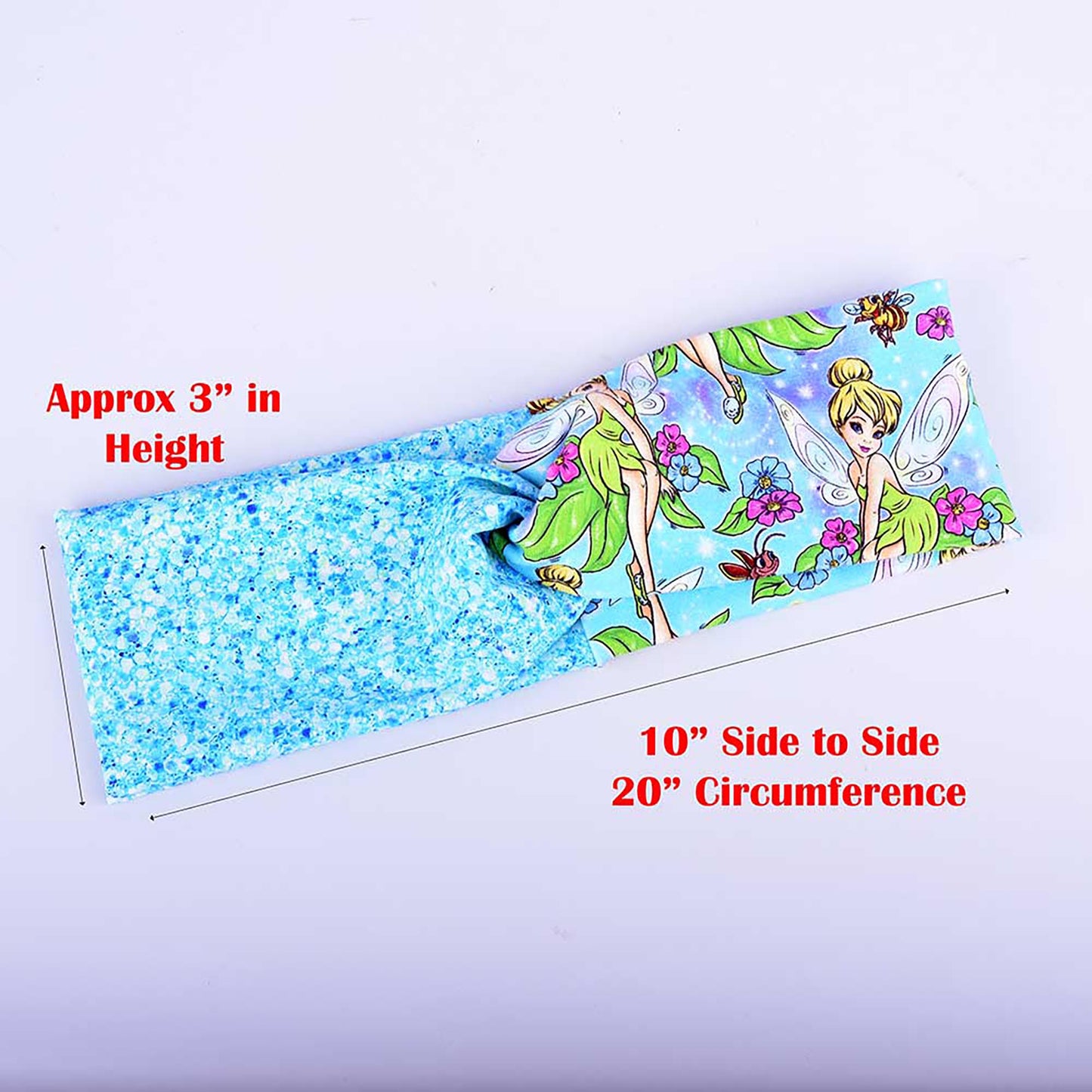 Blue Fairy Twist Headband