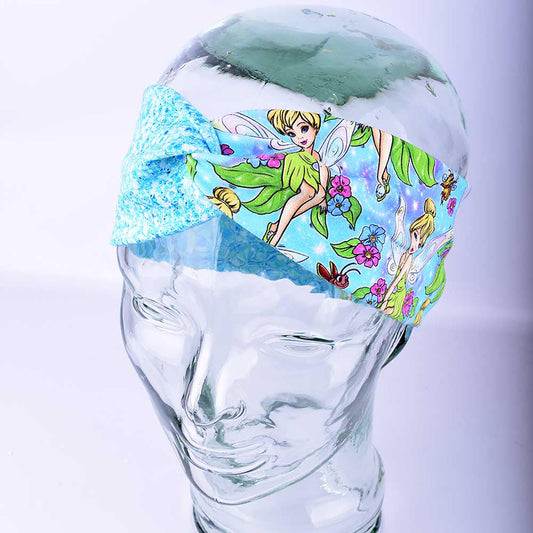 Blue Fairy Twist Headband