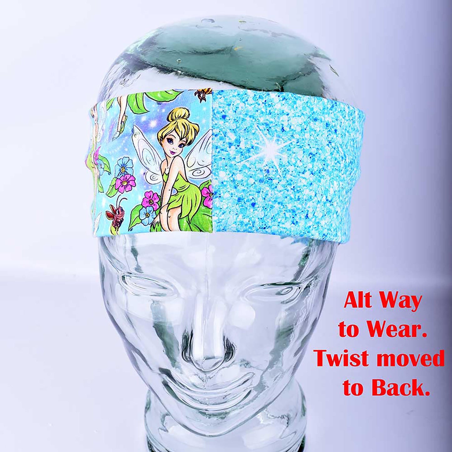 Blue Fairy Twist Headband