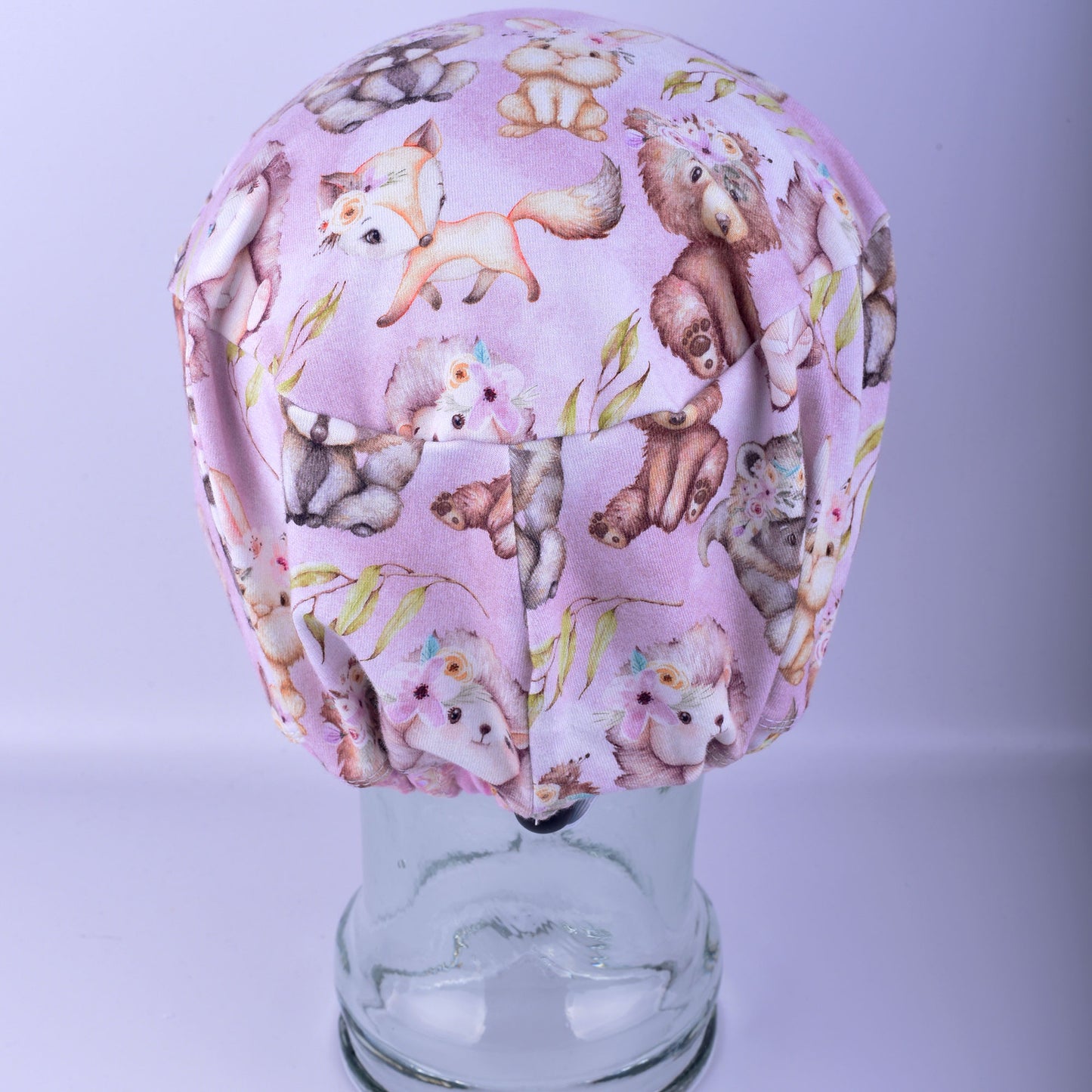 Fall Animals Scrub Cap