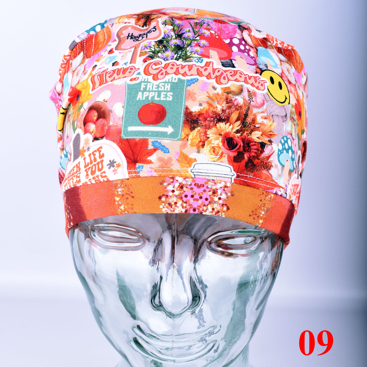 Fall Days Scrub Cap