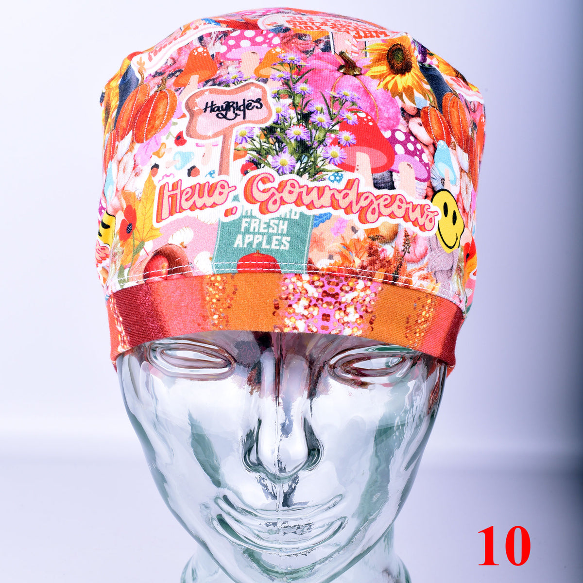 Fall Days Scrub Cap
