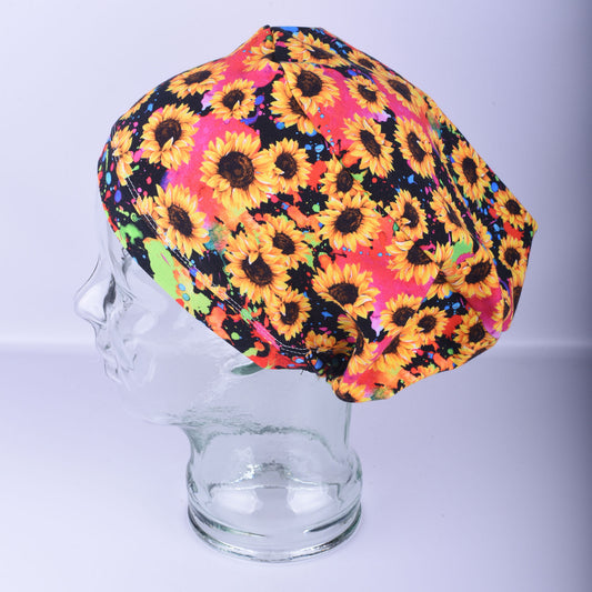 Sunflowers Scrub Cap