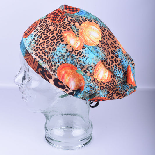 Western Pumpkins Scrub Cap