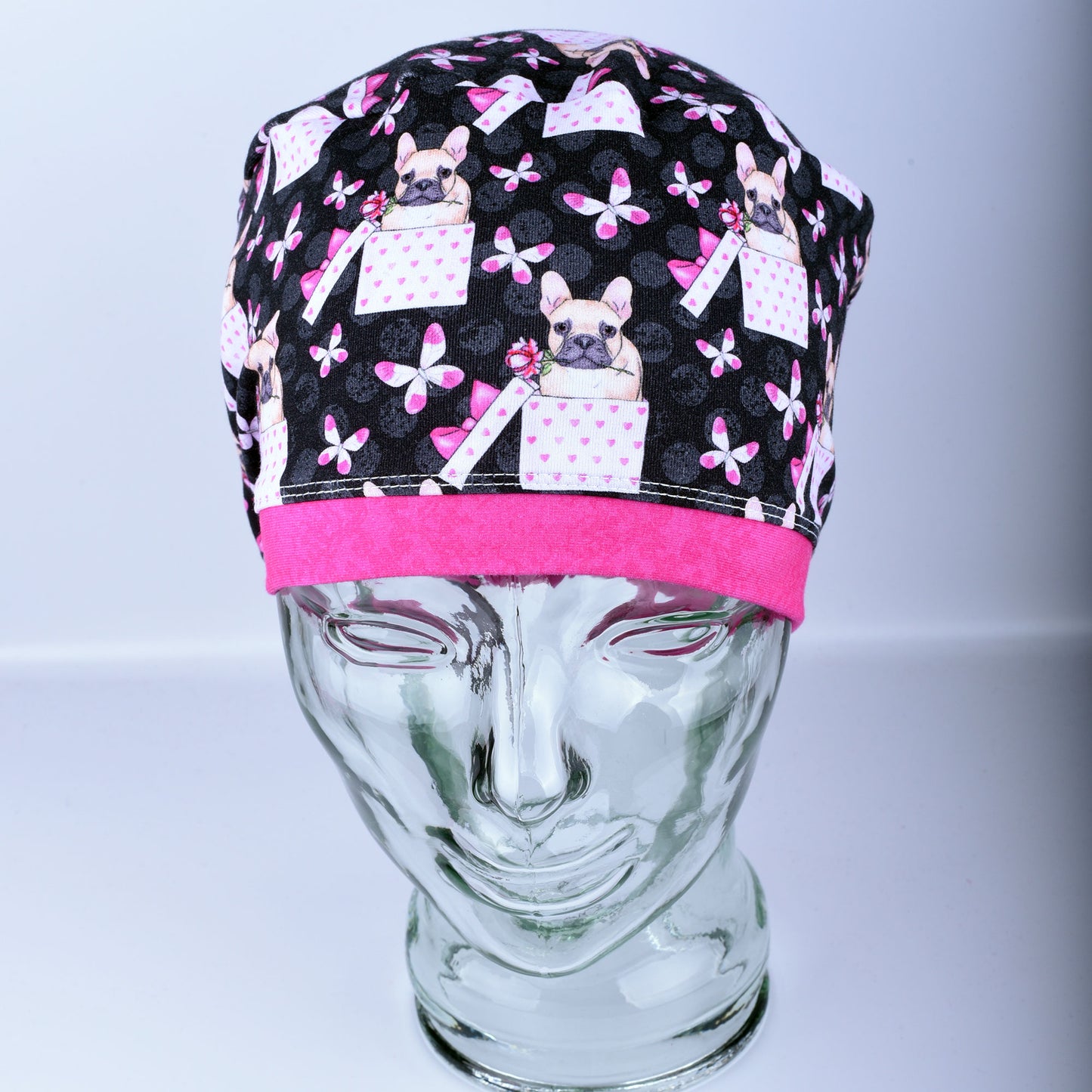 Frenchie Dogs Scrub Cap