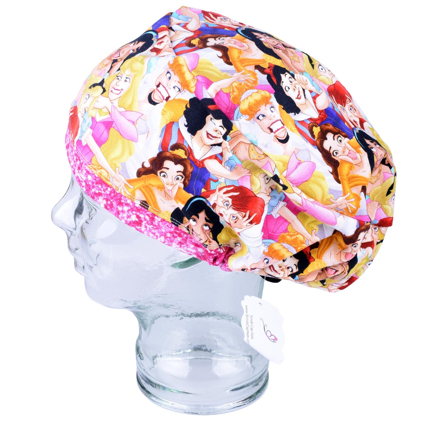 Funny Princess Scrub Cap