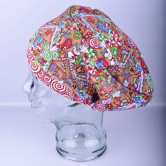 Gingerbread Mouse Scrub Cap