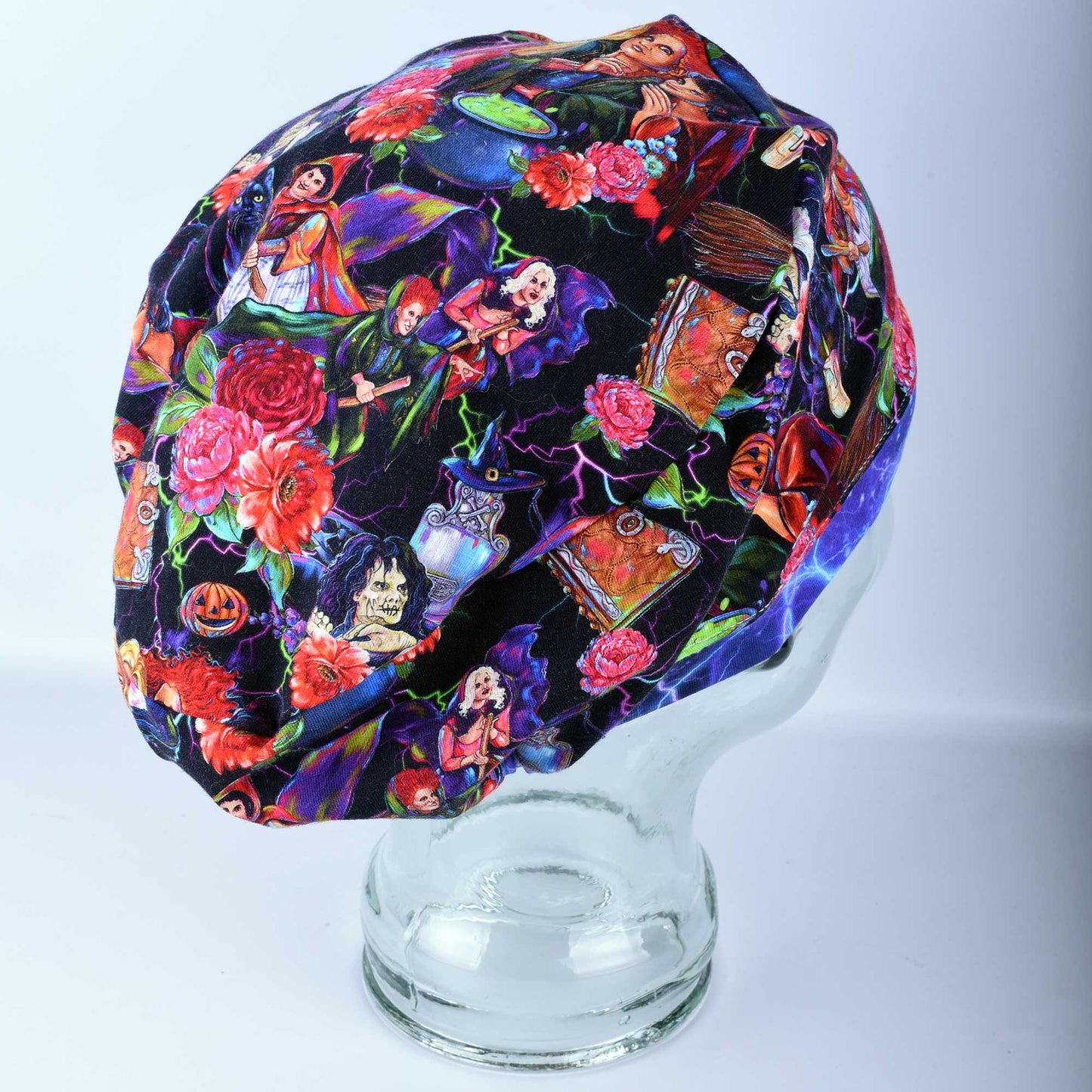 Halloween Sisters Scrub Cap