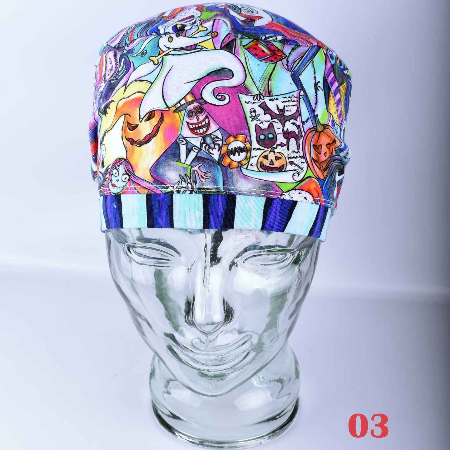 Halloween Skeletons Scrub Cap
