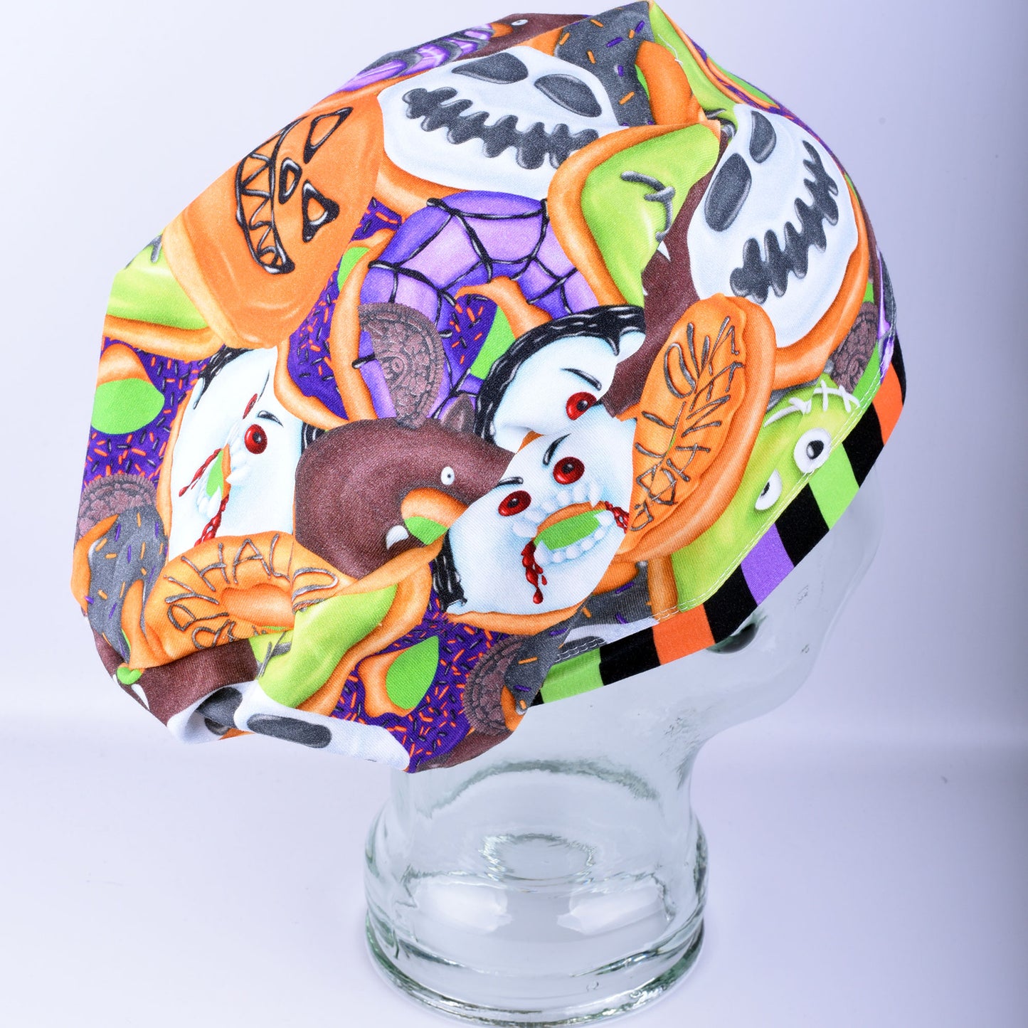 Halloween Sweets Scrub Cap