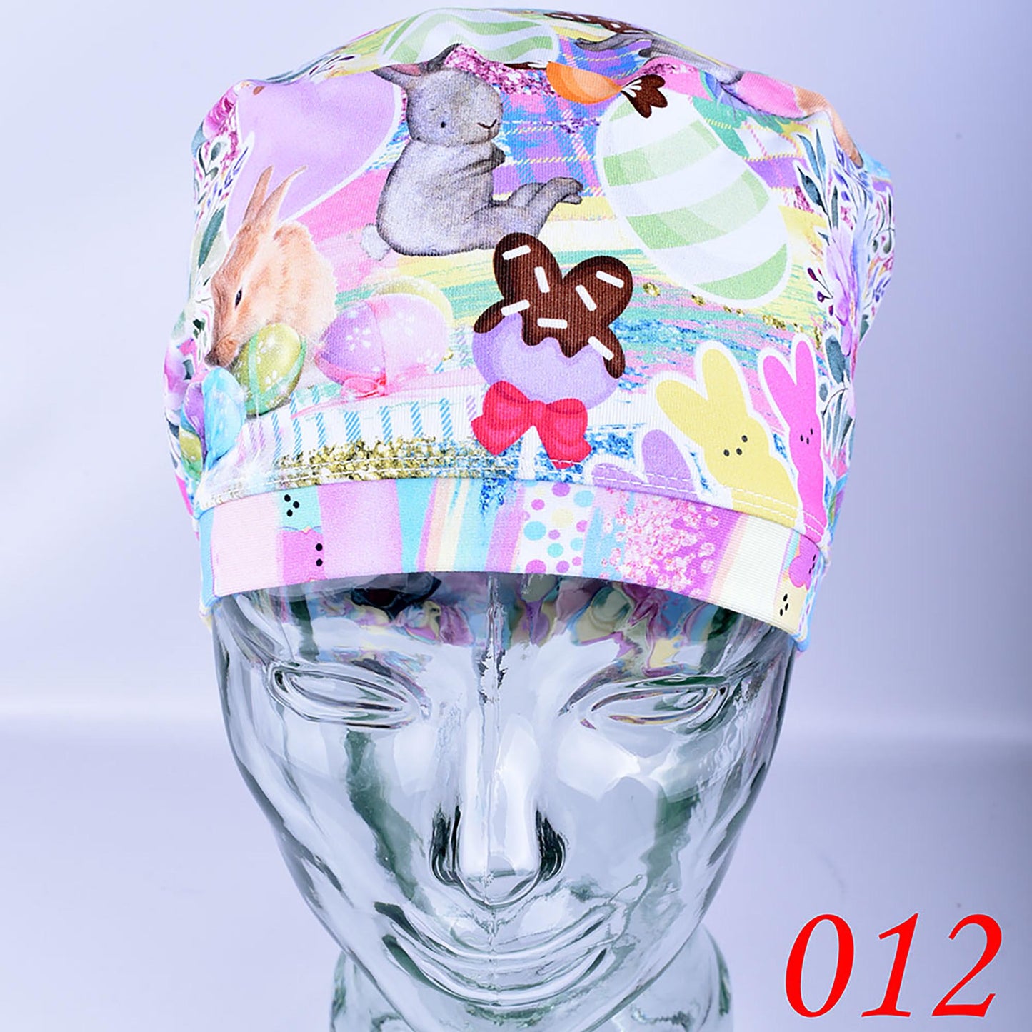 Happy Easter Scrub Cap