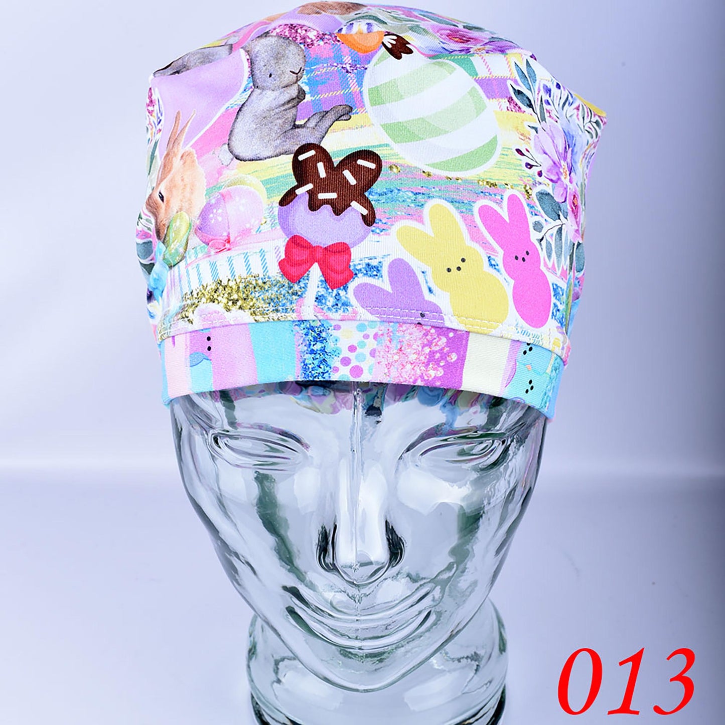 Happy Easter Scrub Cap