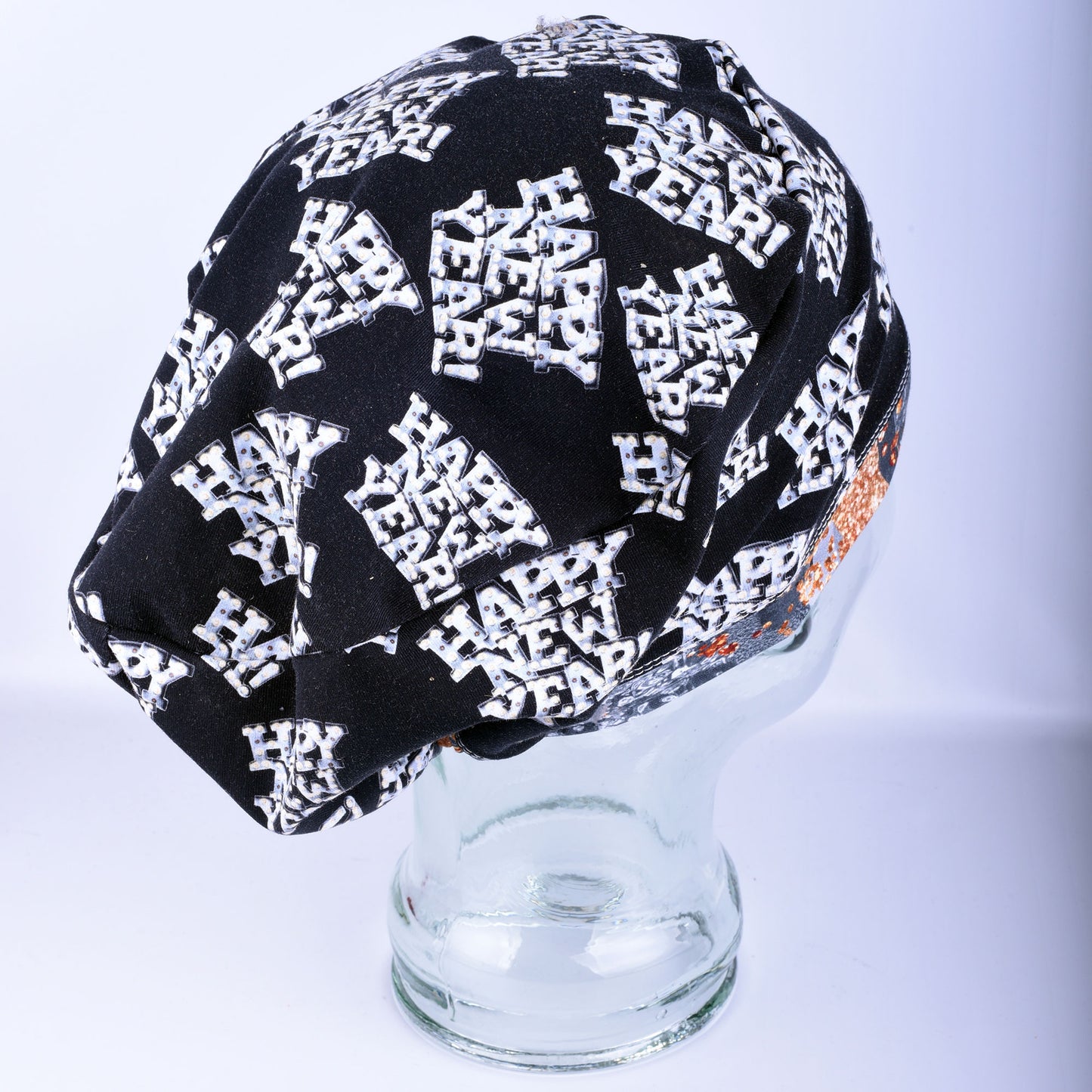 Happy New Year Scrub Cap