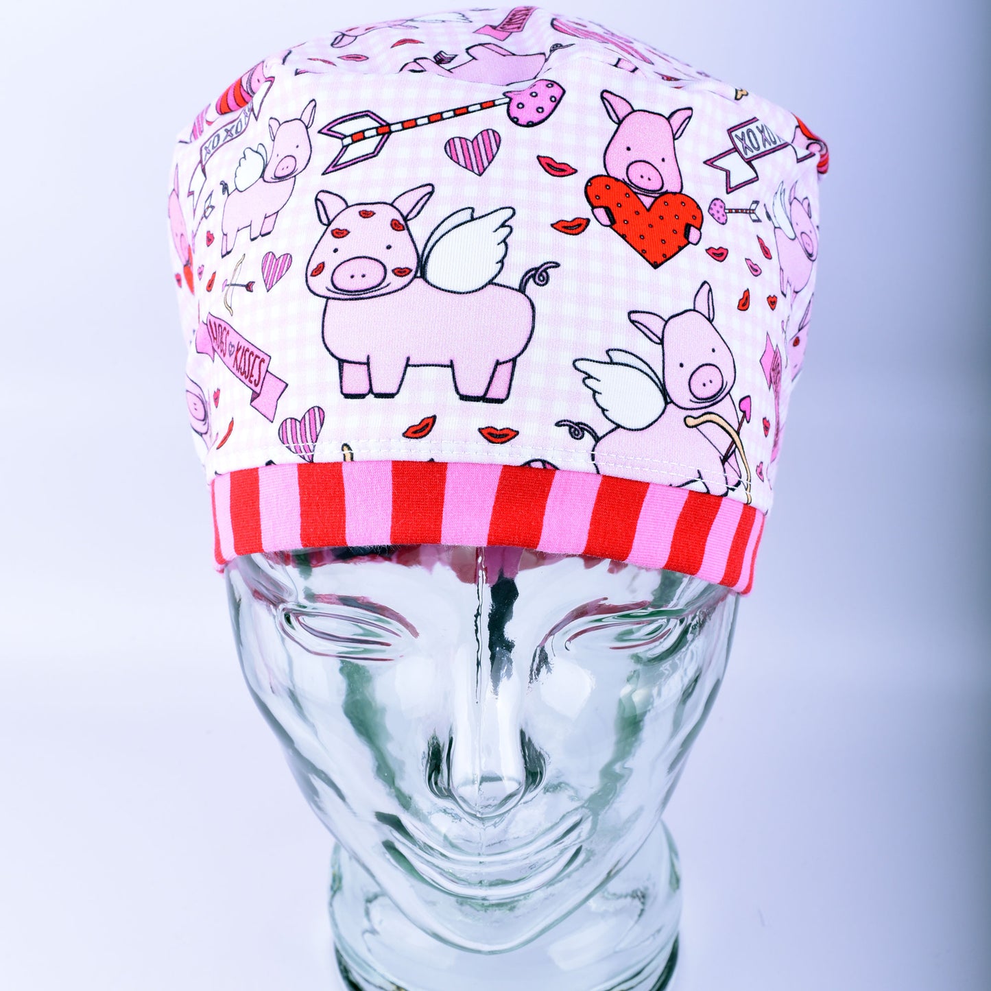 Hogs and Kisses Scrub Cap