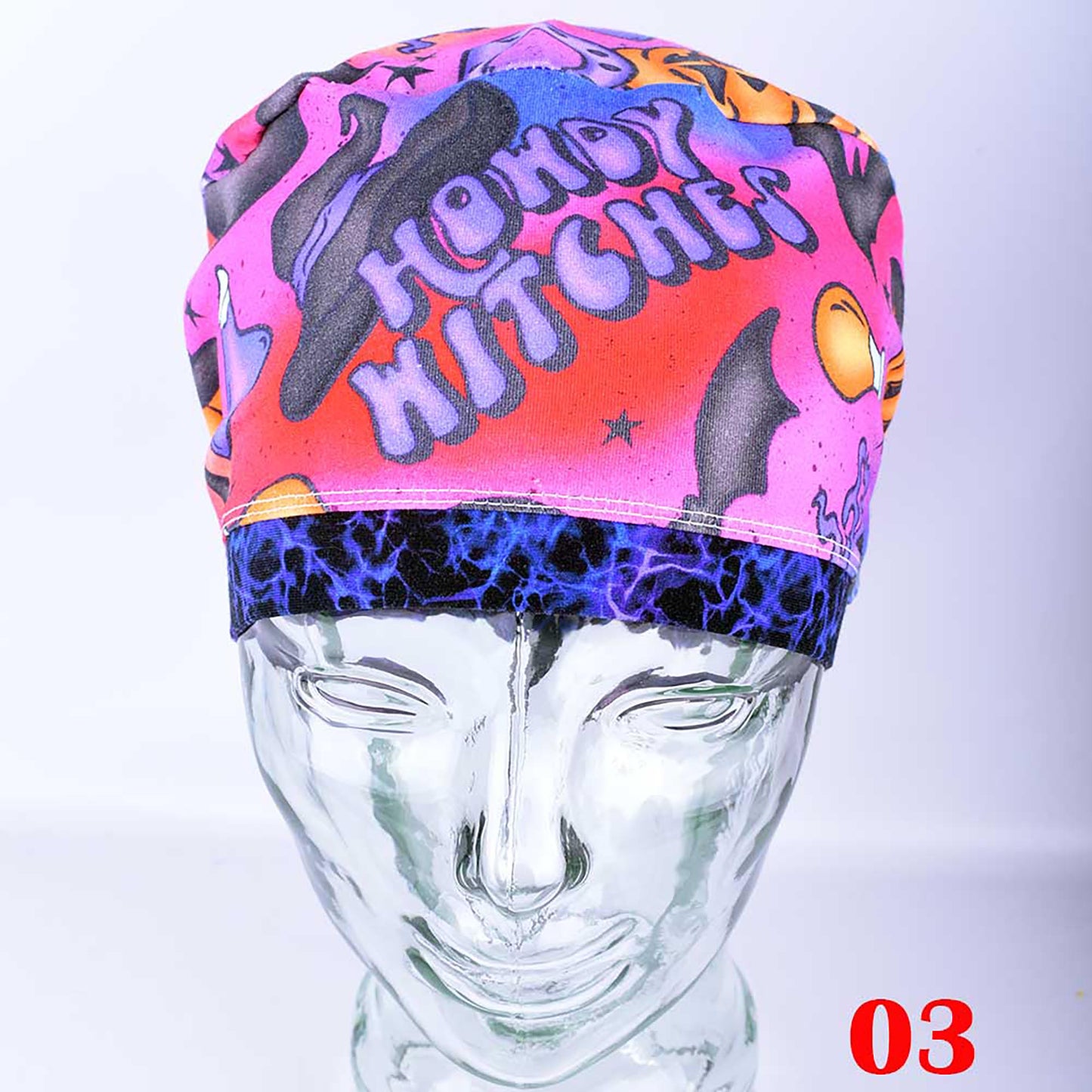 Howdy Witches Scrub Cap