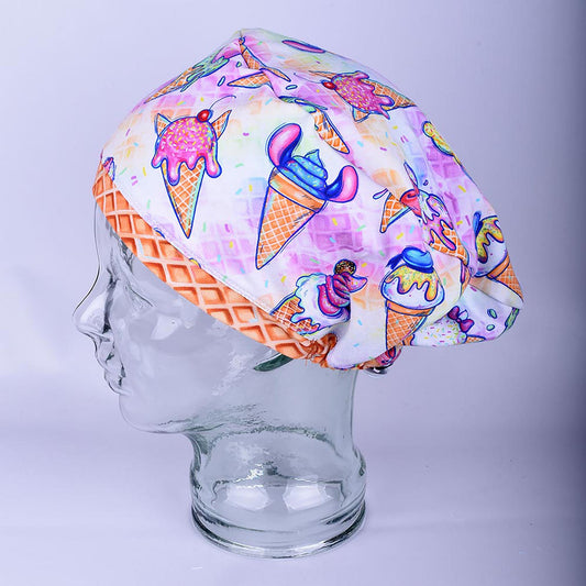 Ice Cream Scrub Cap