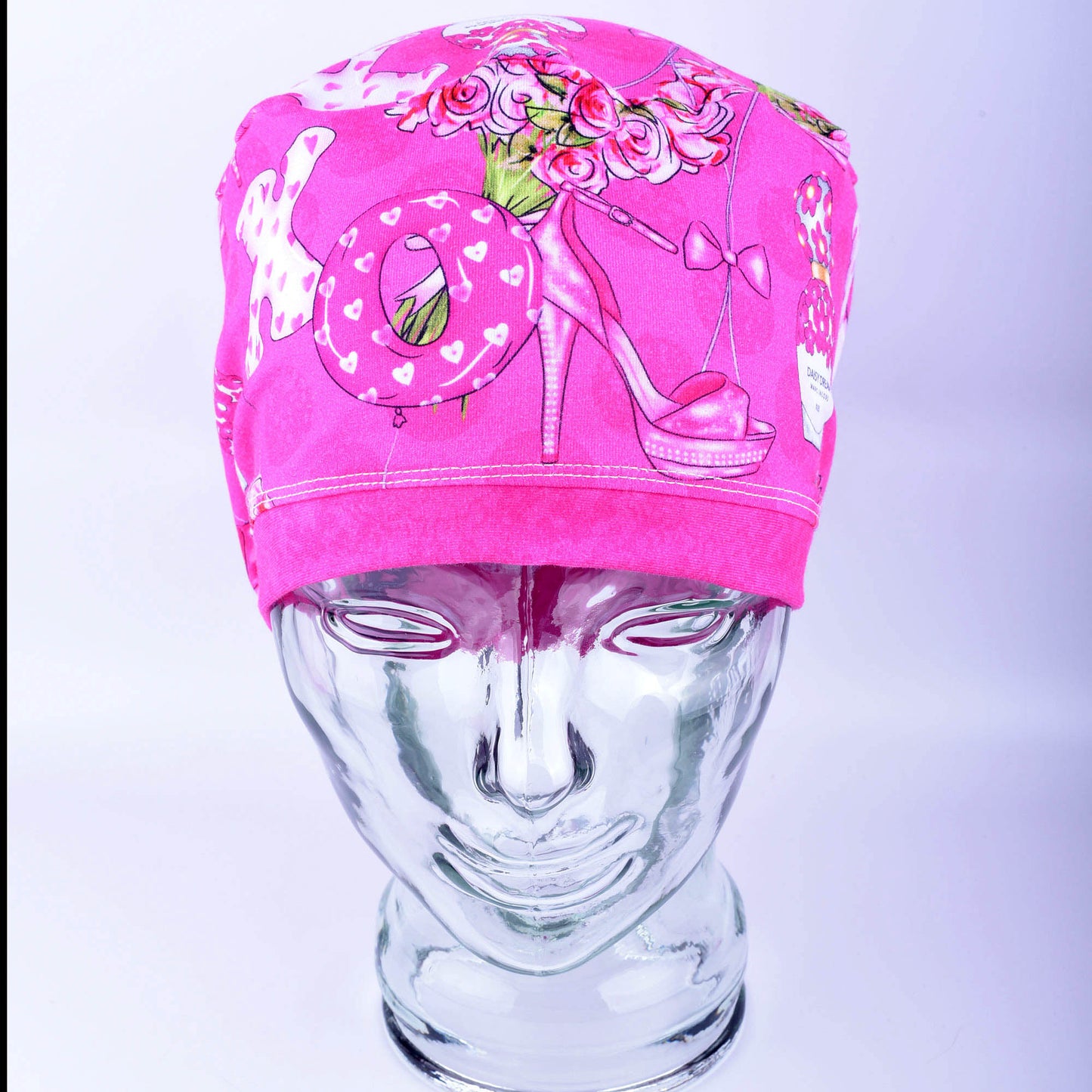 Kisses and Hugs Scrub Cap