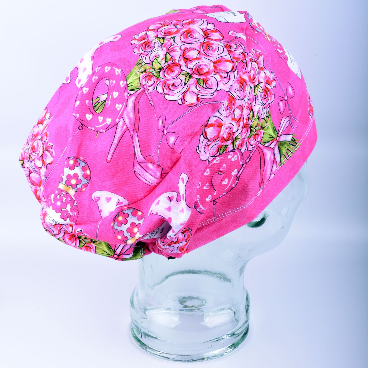 Kisses and Hugs Scrub Cap