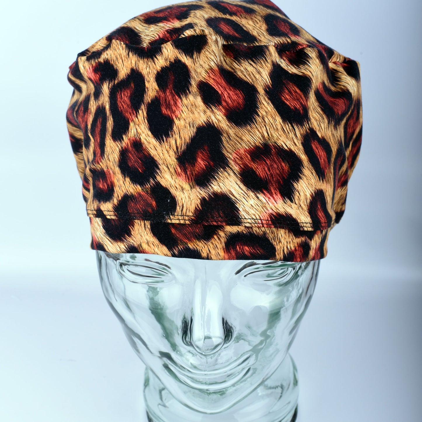 Leopard Cheetah Scrub Cap