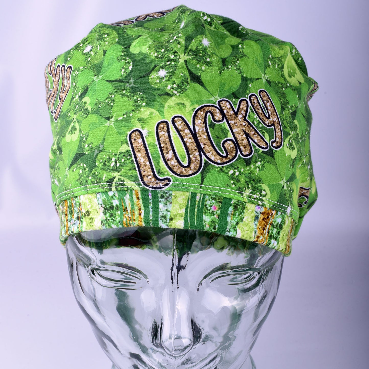 Lucky Clovers Scrub Cap