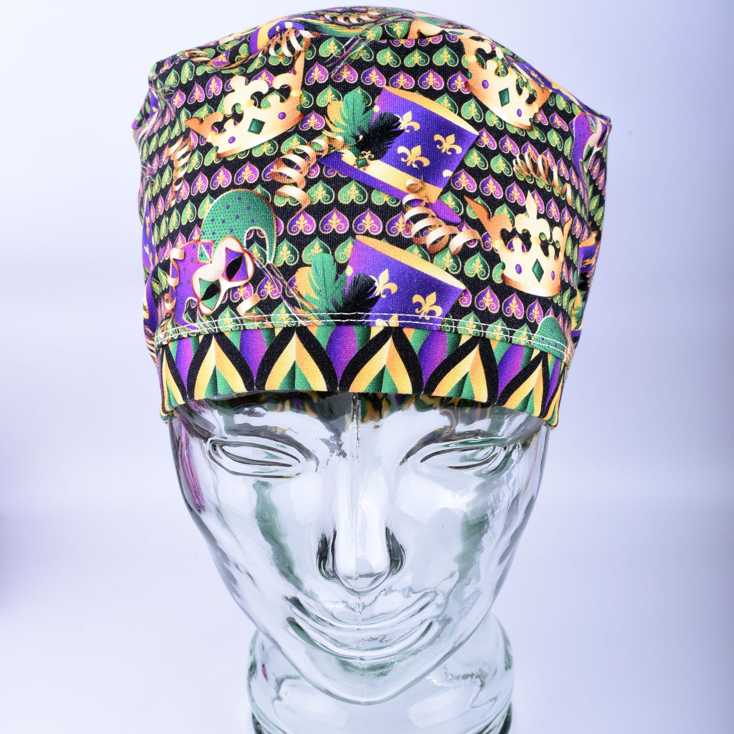 Mardi Gras Party Scrub Cap