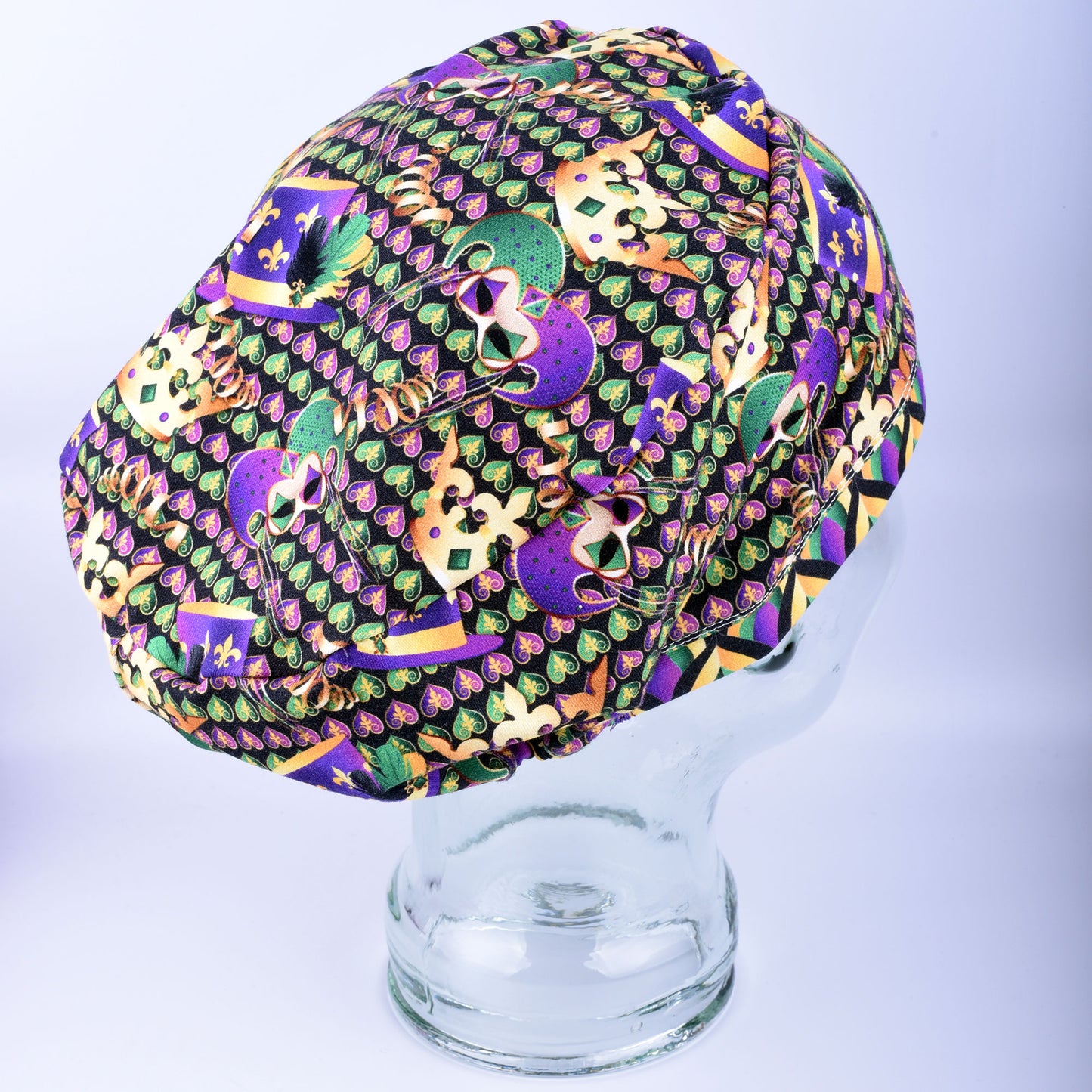 Mardi Gras Party Scrub Cap