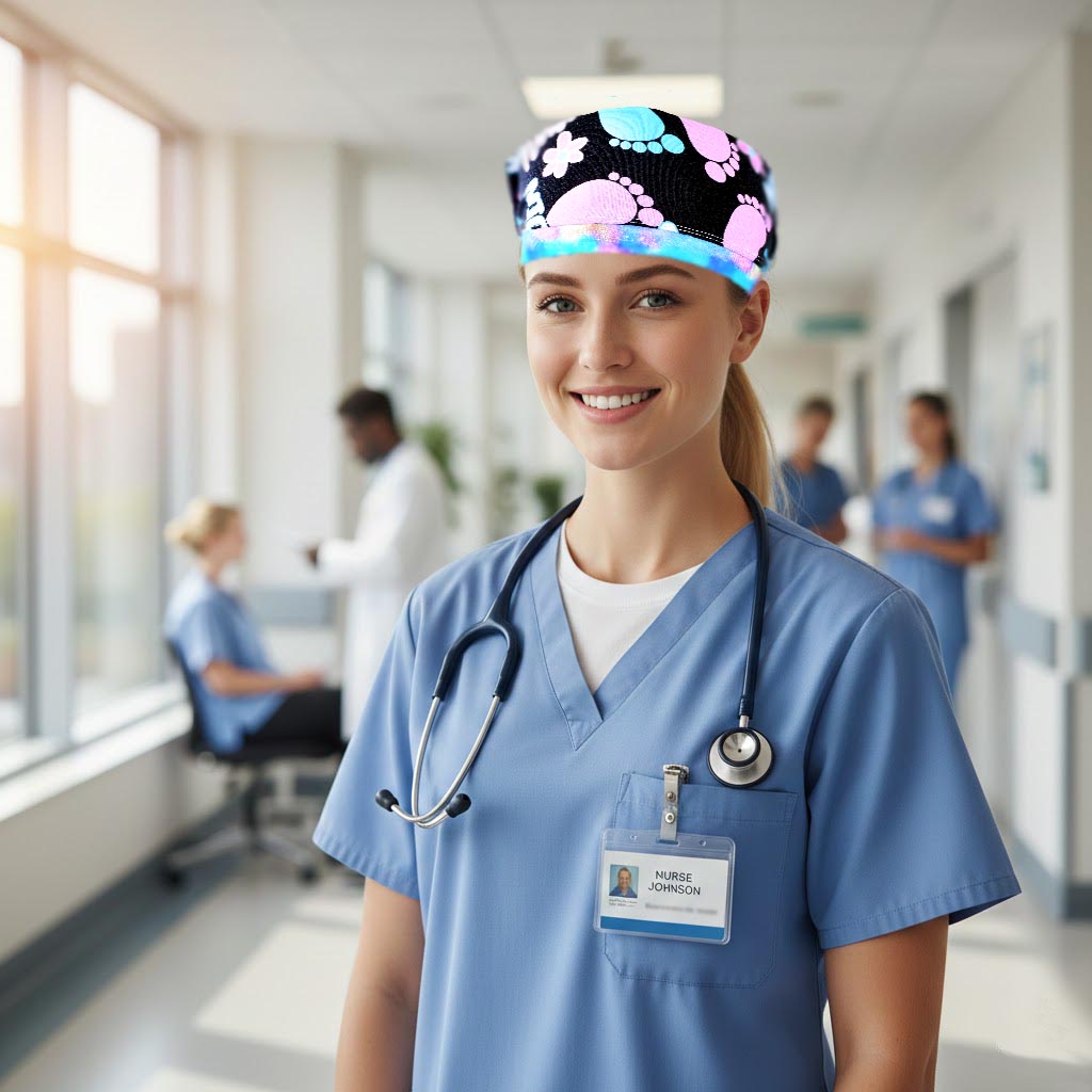 NICU Nurse Scrub Cap