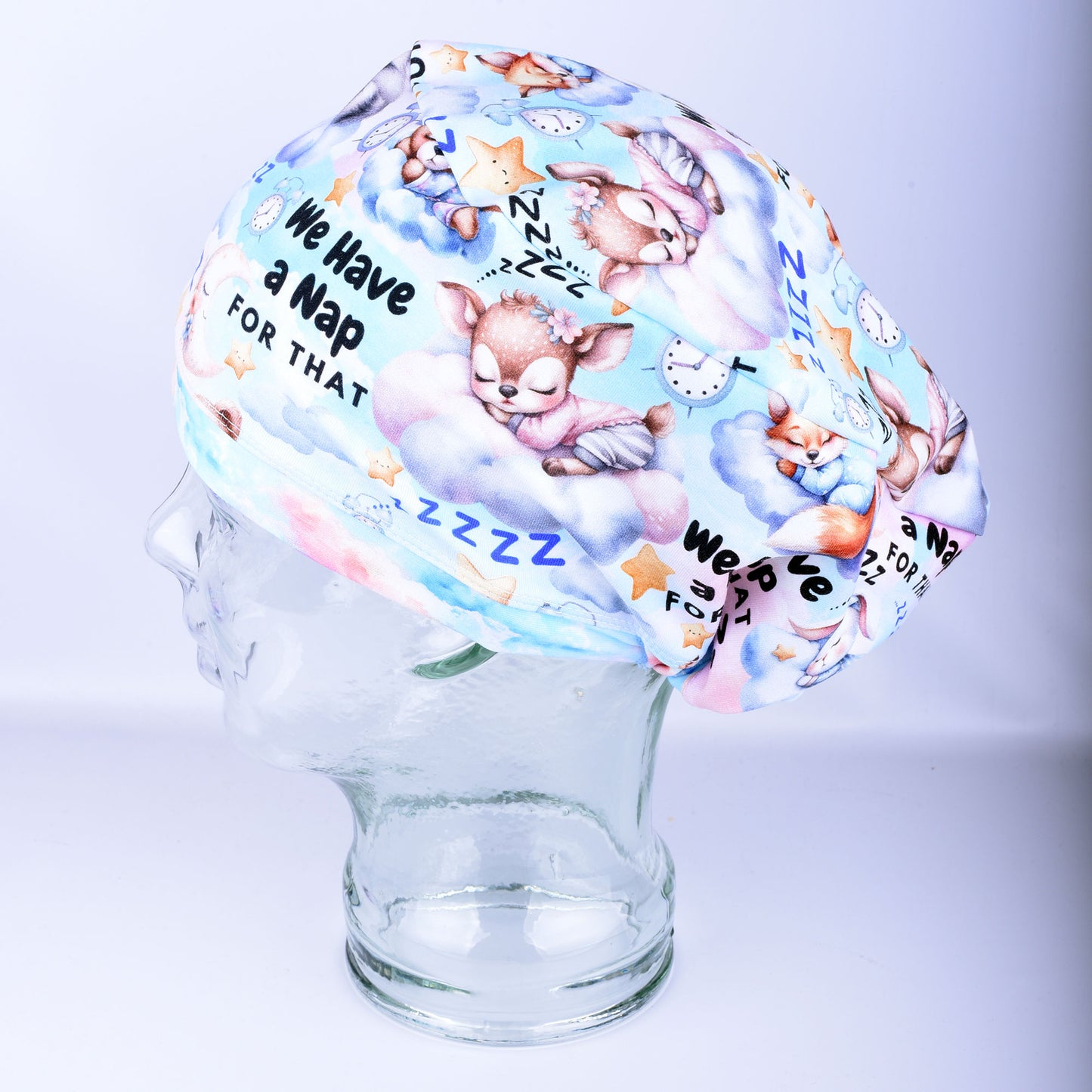 Nap for That Scrub Cap